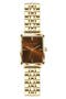 selected Gold Bracelet Brown Dial