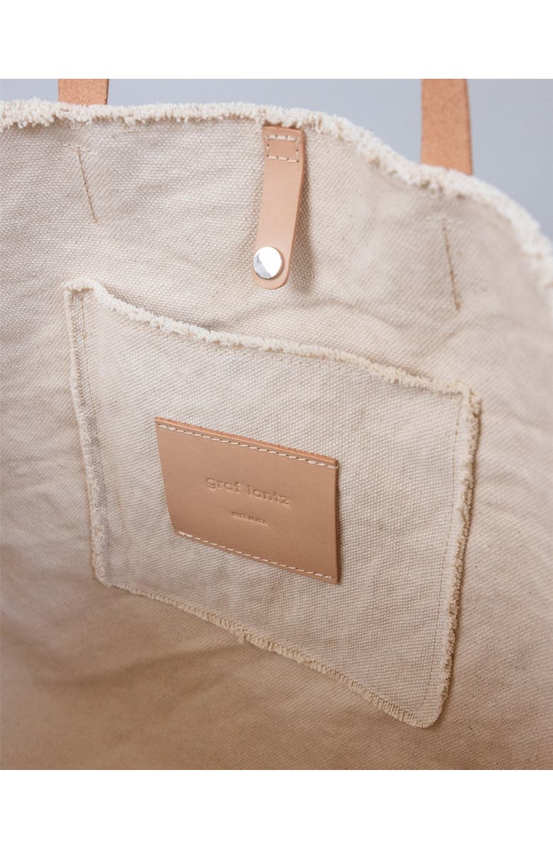 Graf Lantz Hana Canvas Tote, Alternate, color, Seashell