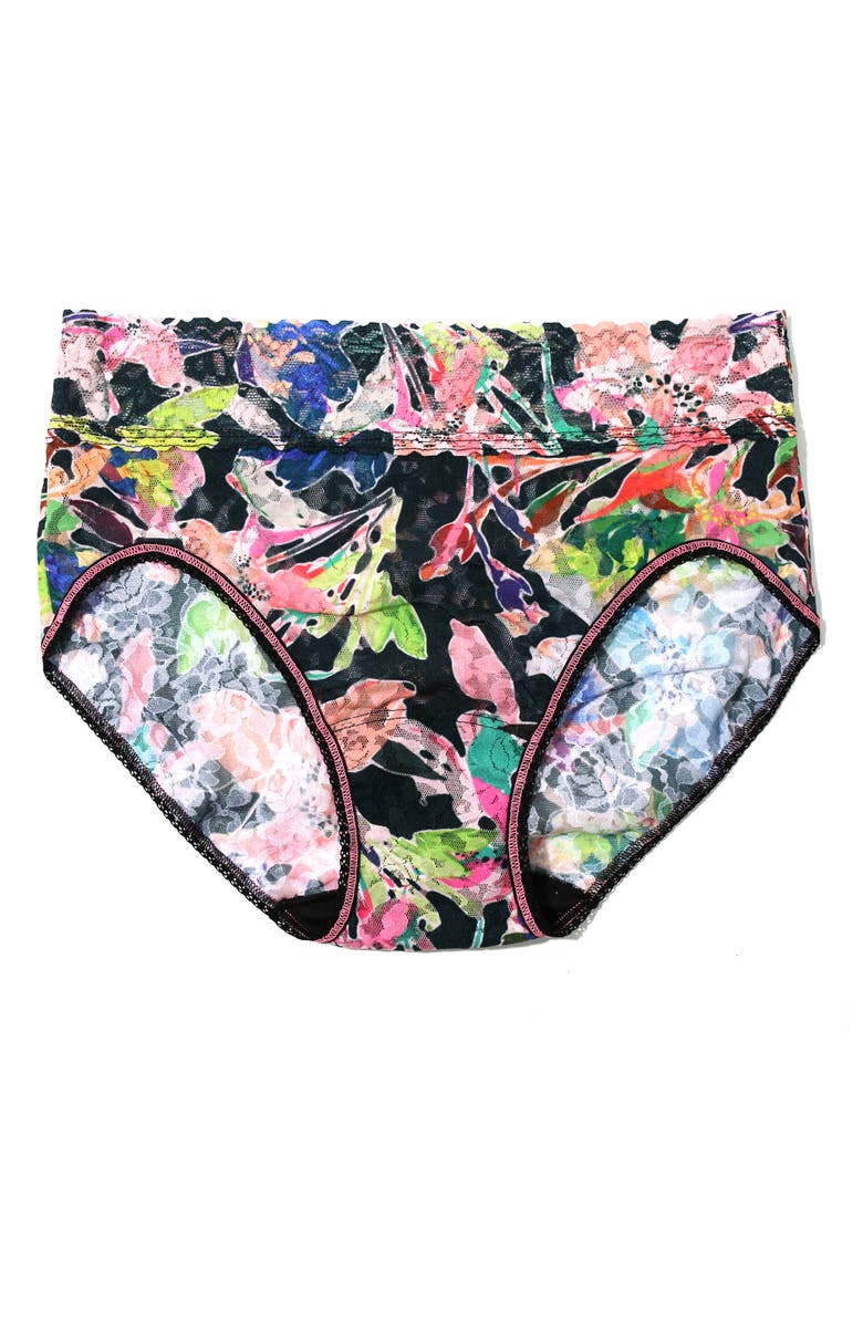 Hanky Panky Print Signature Lace French Briefs, Alternate, color, Unapologetic