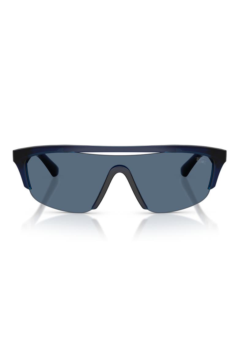 40mm Irregular Sunglasses, Main, color, BLUE / DARK BLUE