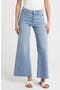 Palazzo Crop Cutoff Jeans