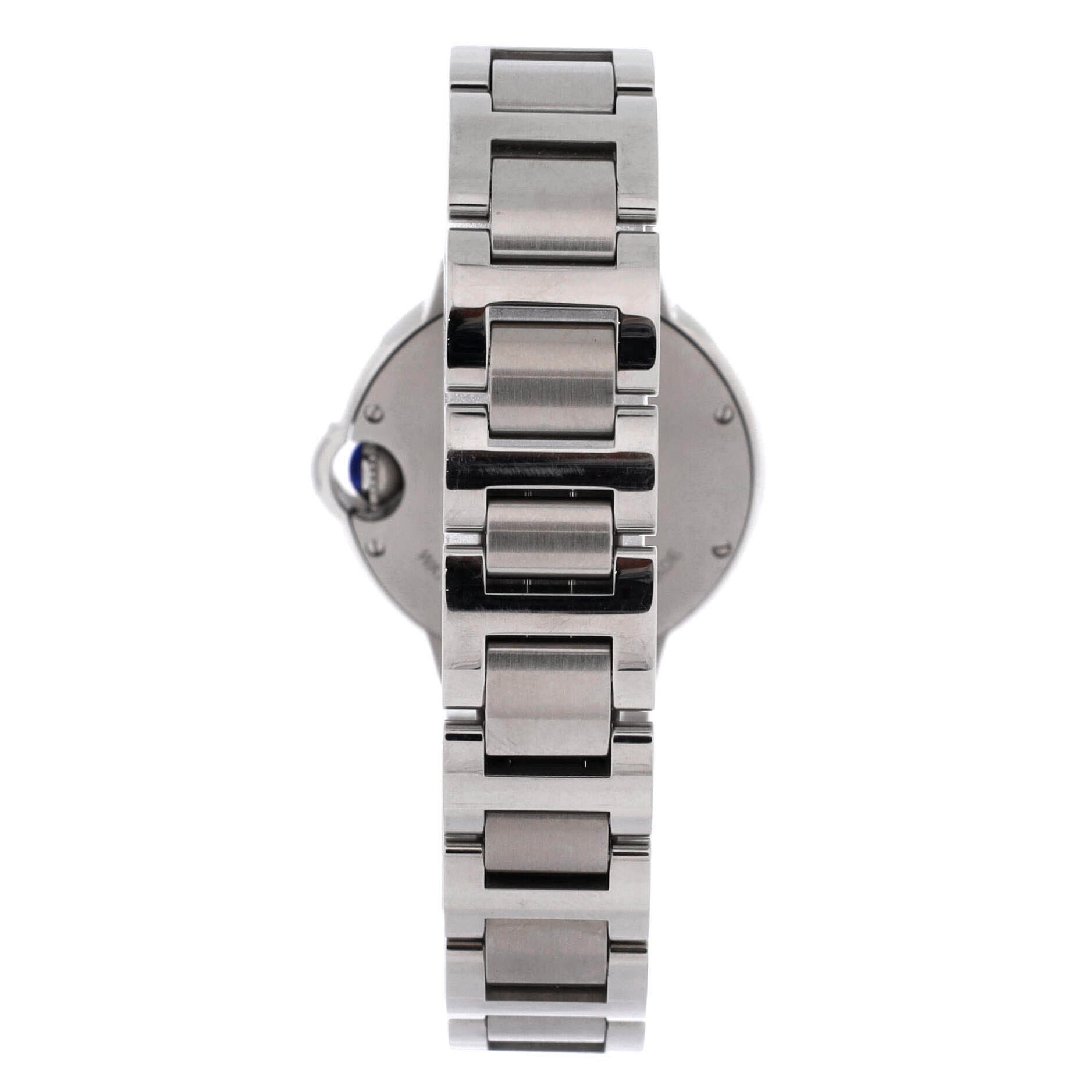 Ballon Bleu de Cartier Automatic Watch Stainless Steel 33, Alternate, color, Metallic Silver