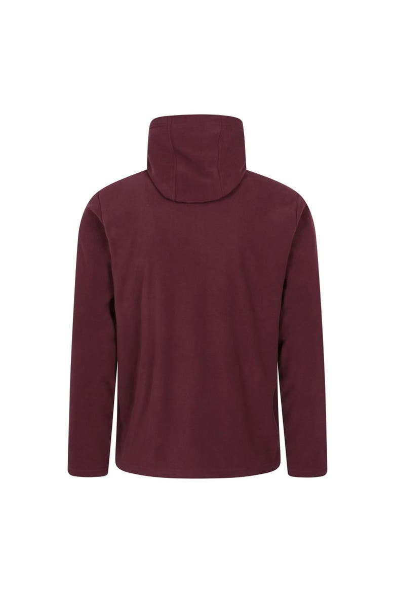 Camber Fleece Full Zip Hoodie, Alternate, color, Burgundy