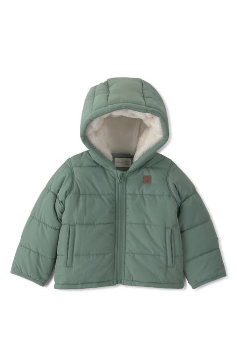 Kids' Fleece Lined Puffer Jacket
