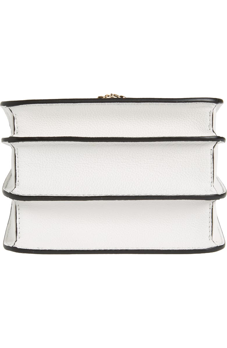 Versace La Medusa Leather Shoulder Bag, Alternate, color,