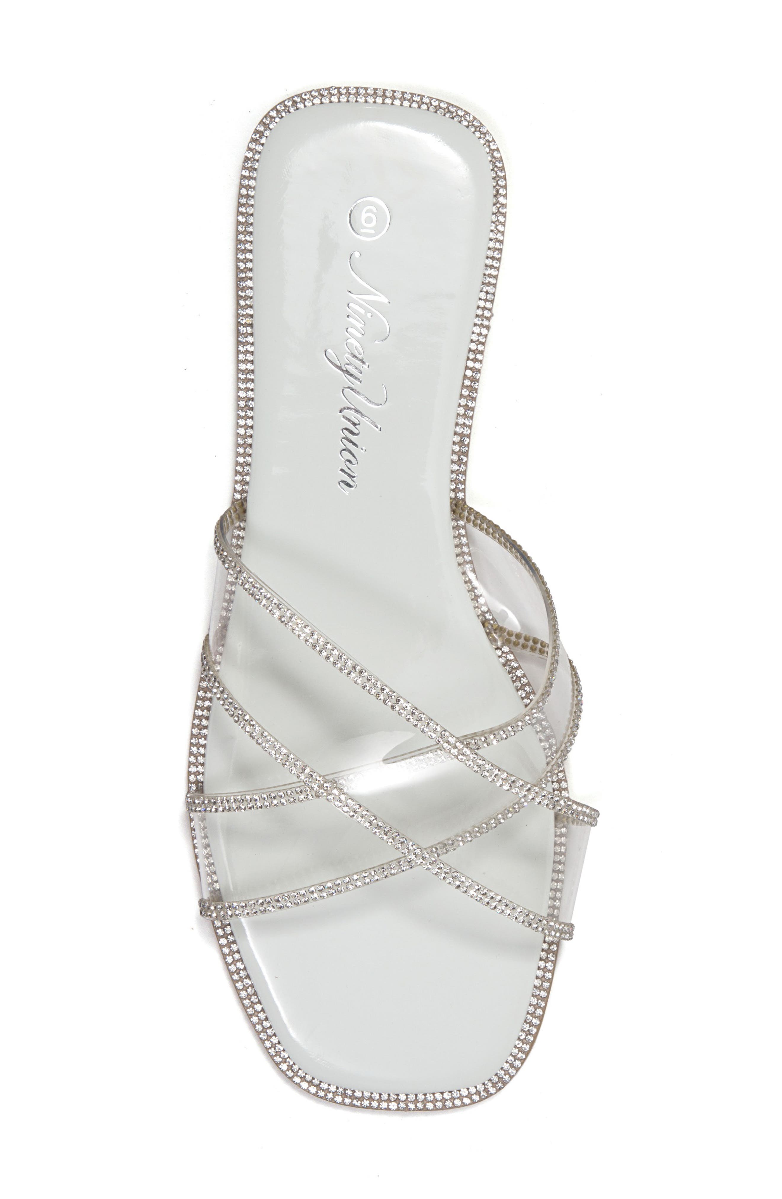 NINETY UNION Atlanta Slide Sandal, Alternate, color, White