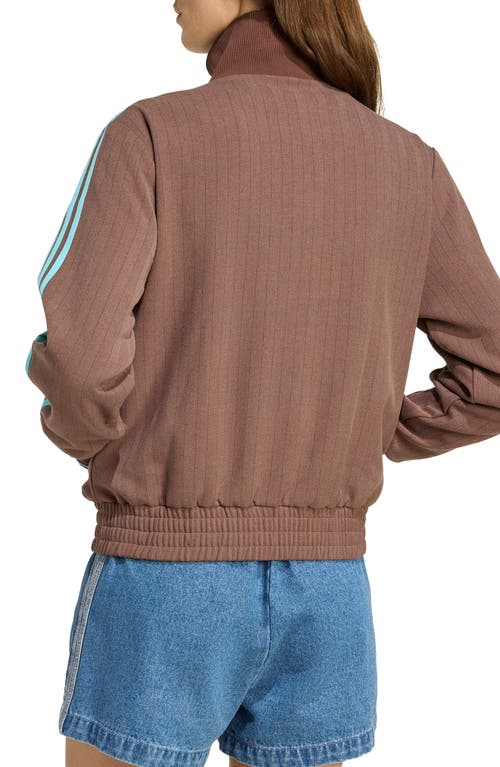 Adidas Originals Adidas Tailored Track Jacket In Brown