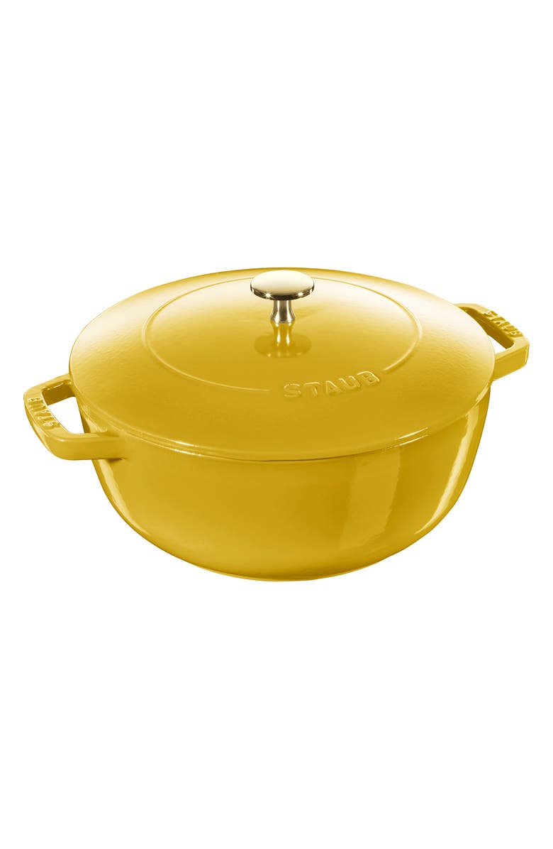 Staub 5-Quart Enameled Cast Iron Cocotte, Main, color,