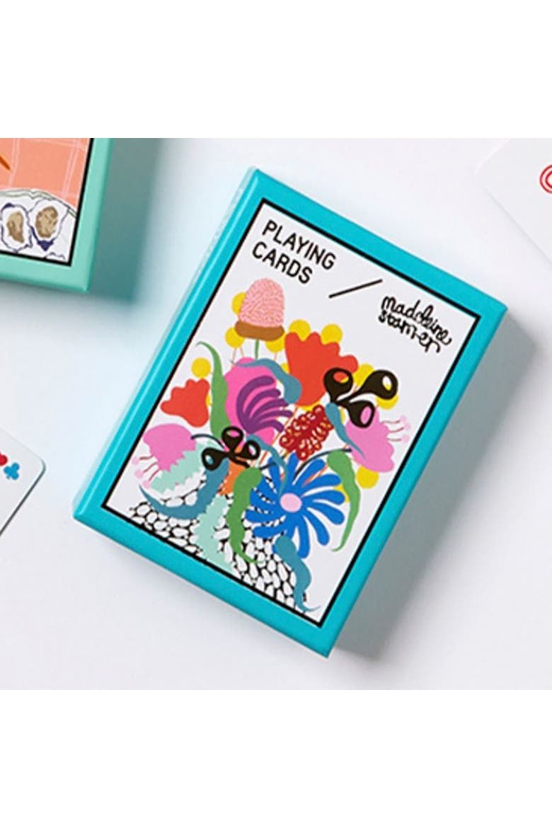 Playing Cards, Madeleine Stamer, Standard 54 Card Deck, Alternate, color, Multicolored