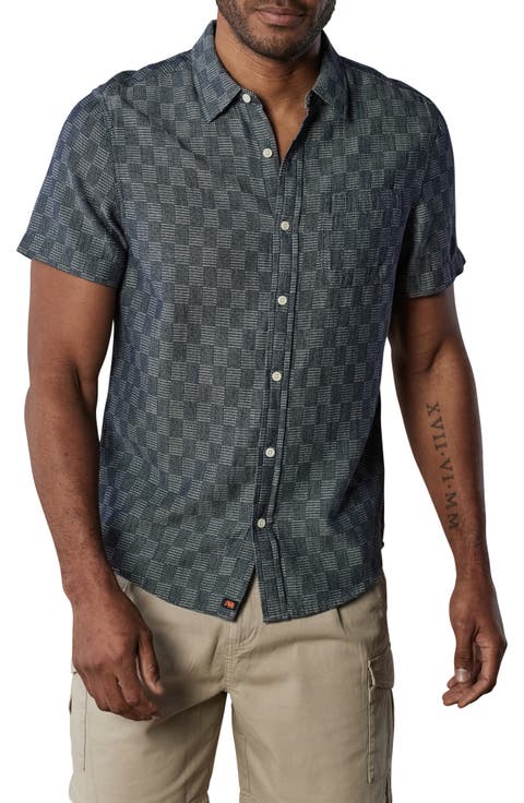 Freshwater Short Sleeve Button-Up Shirt