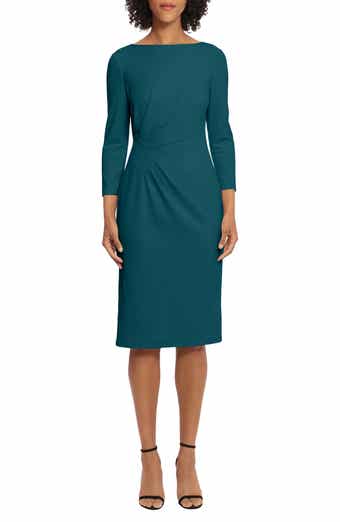 Scuba Knit Sheath Dress