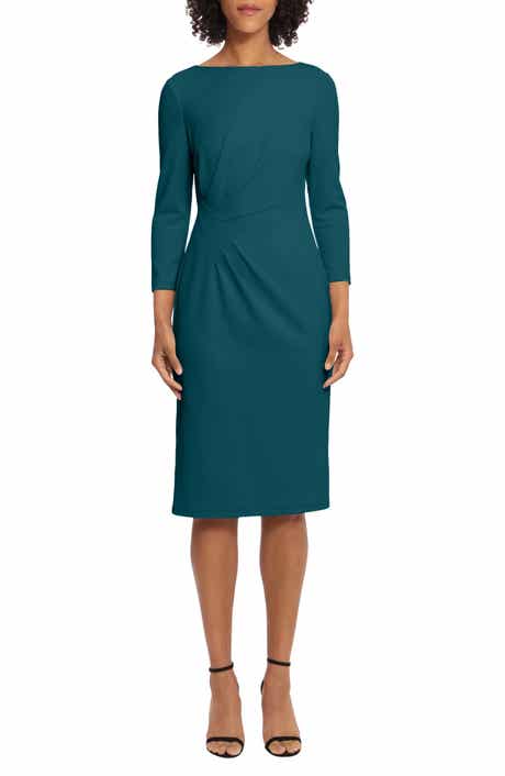 Scuba Knit Sheath Dress