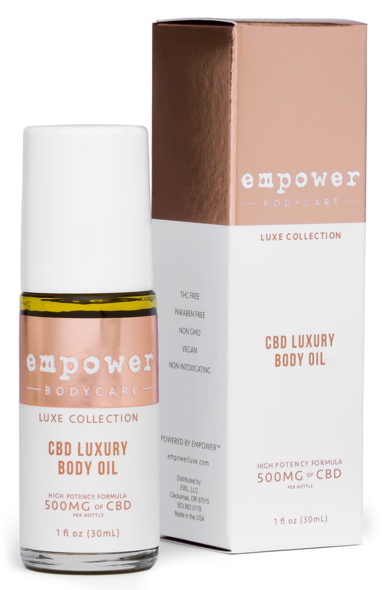 Empower CBD Luxury Body Oil, Alternate, color, 