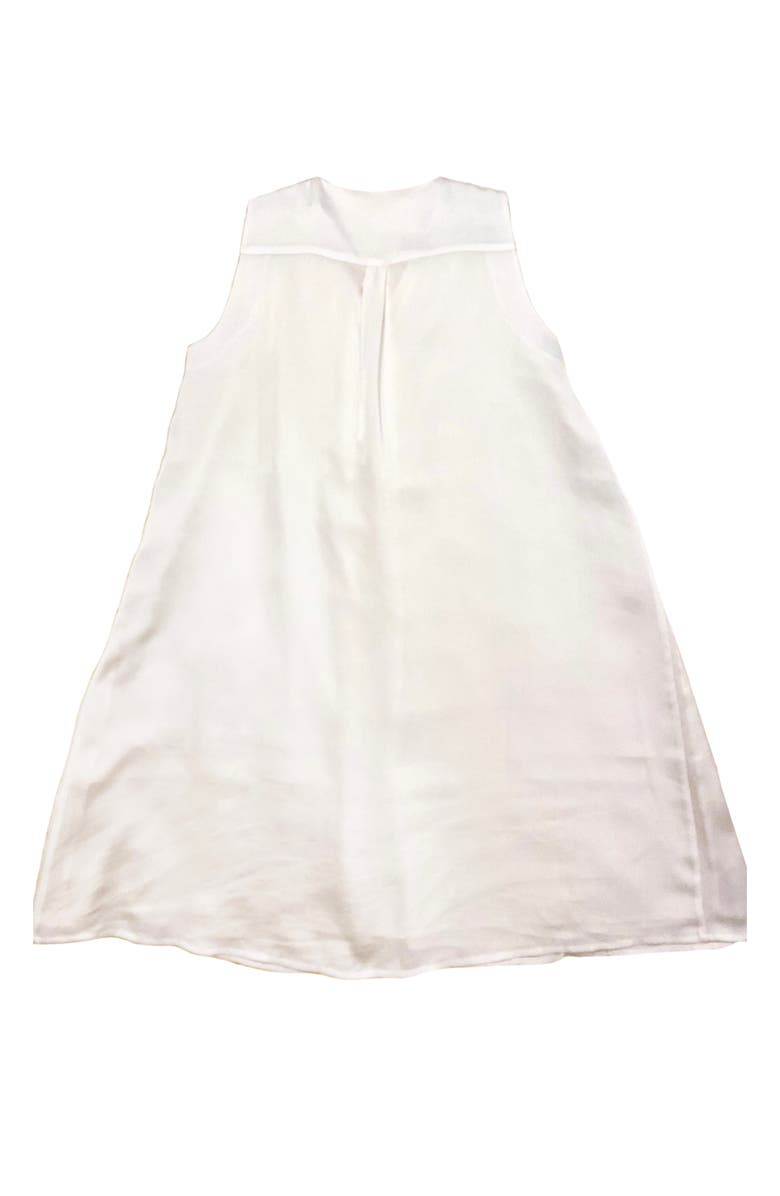 Emilia George Cecilia Maternity/Nursing Dress, Alternate, color, Satin White