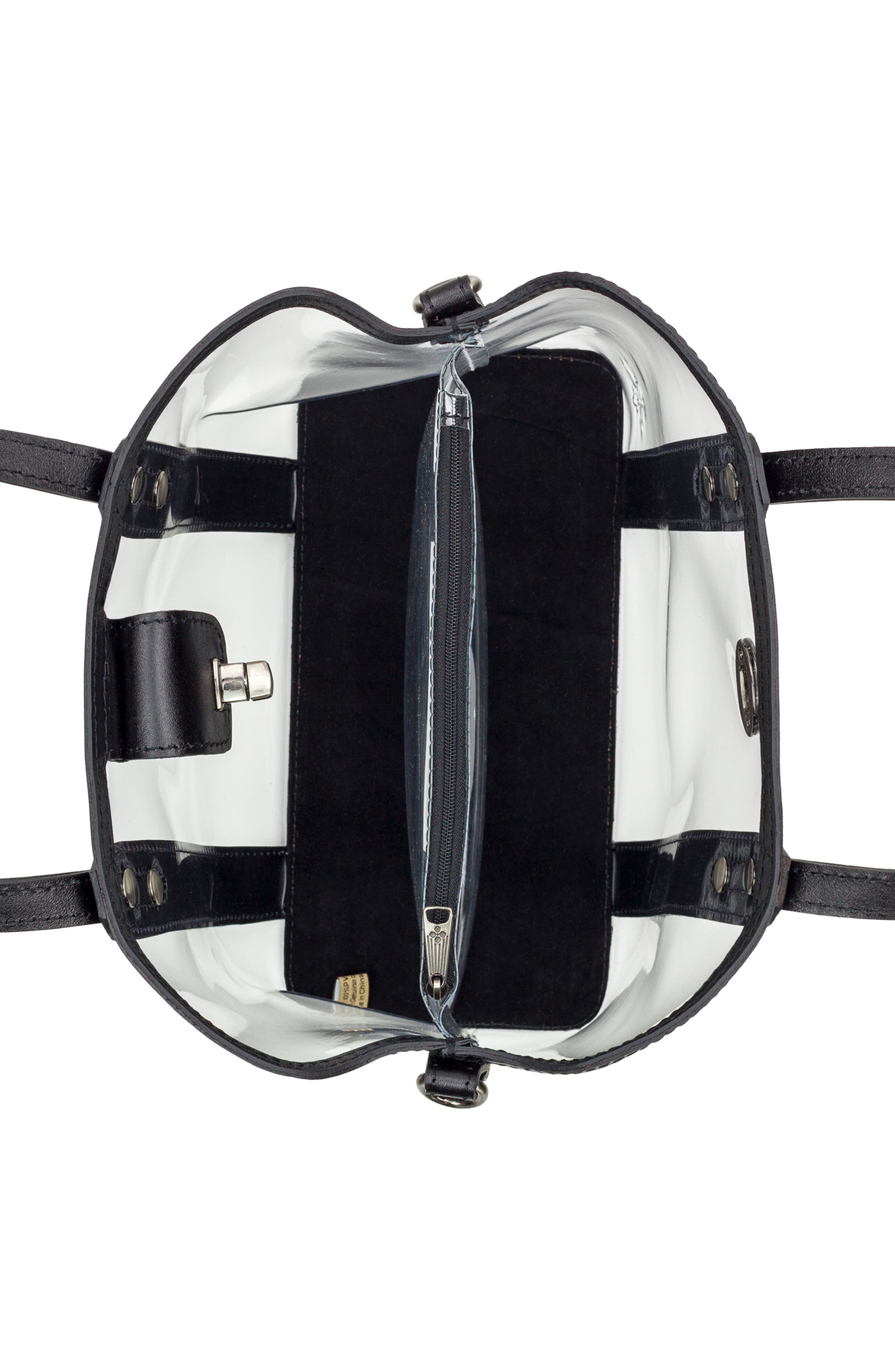 Patricia Nash Darby Clear Tote Crossbody Bag, Alternate, color, 