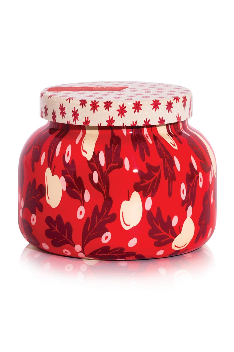 Apple Cider Social Pattern Play Signature Jar Candle, Main, color, APPLE CIDER SOCIAL
