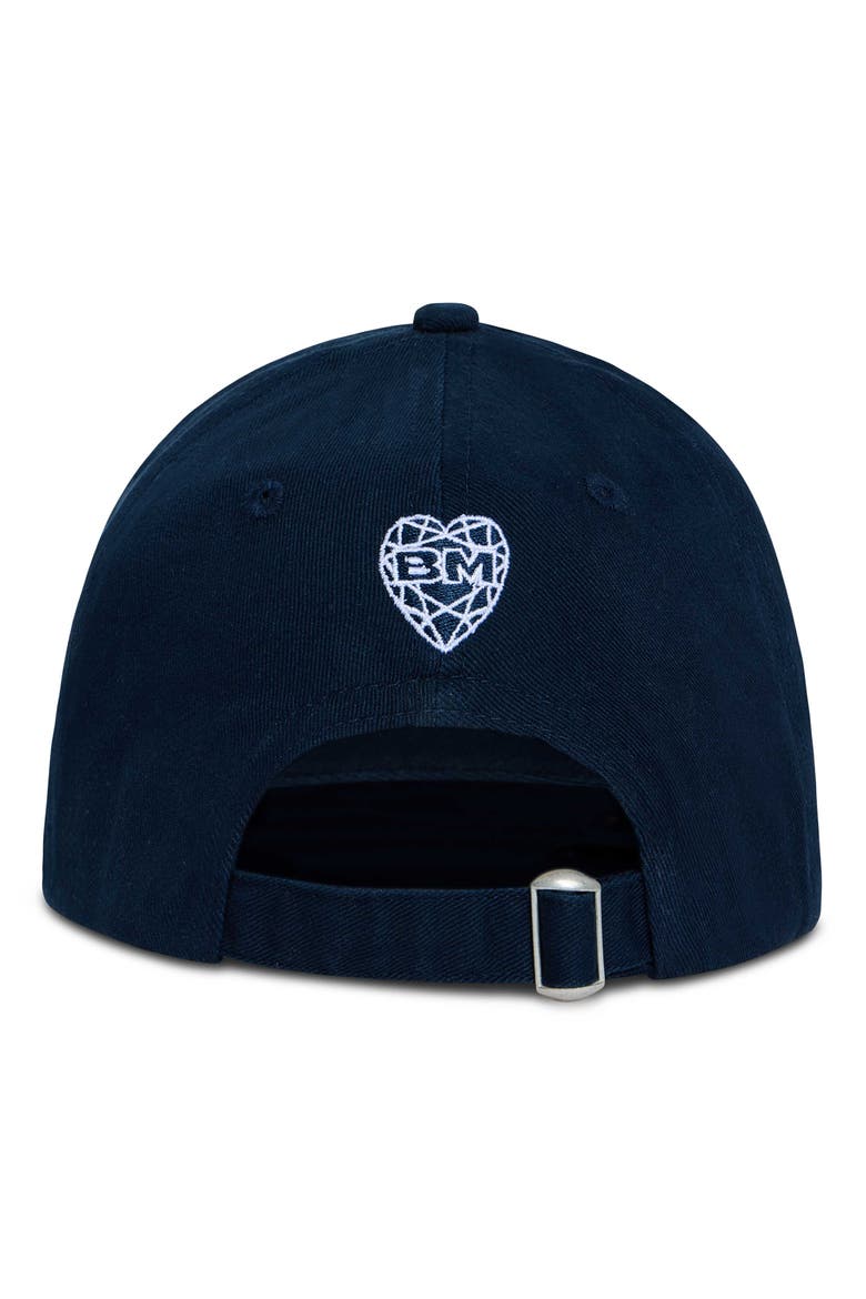 Trophy Wife Crest Dad Hat, Alternate, color, Navy