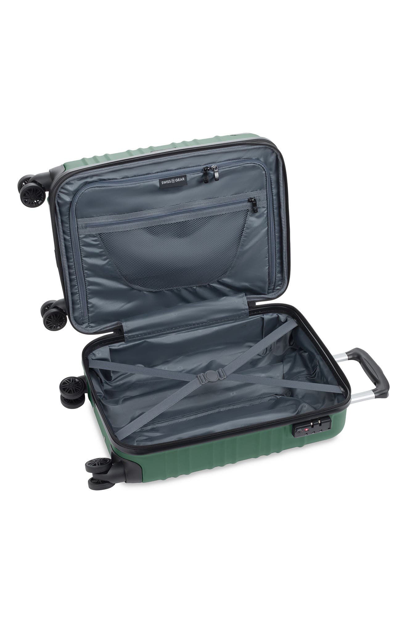 SWISSGEAR 21" Hardside Carry-On Luggage, Alternate, color, 