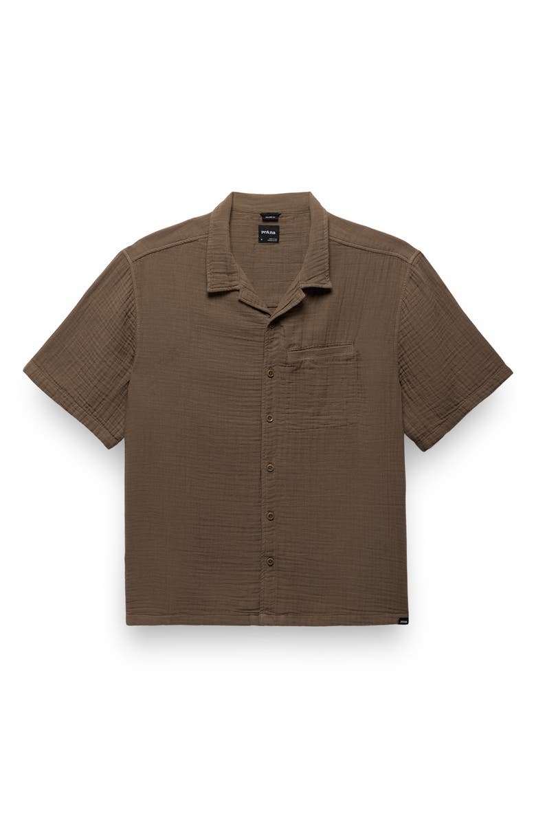 prAna Hideaways Organic Cotton Camp Shirt, Alternate, color, 