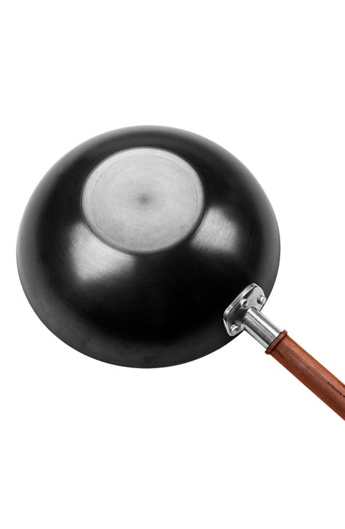Zwilling Dragon 12-inch Carbon Steel Wok With Lid In Gray