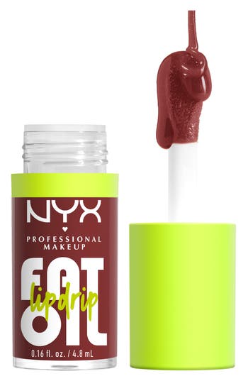 Nyx Professional Makeup Fat Oil Lip Drip In Inside Scoop