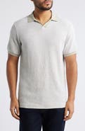 Robert Barakett Mission Hill Ombré Johnny Collar Polo