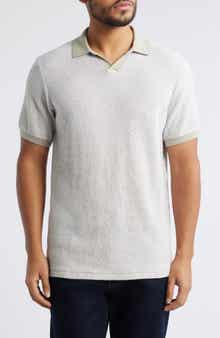 Robert Barakett Mission Hill Ombré Johnny Collar Polo