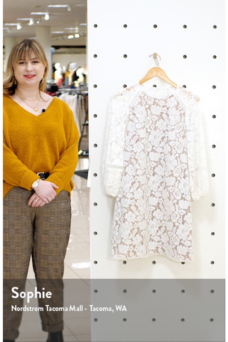 Lace Long Sleeve Dress video