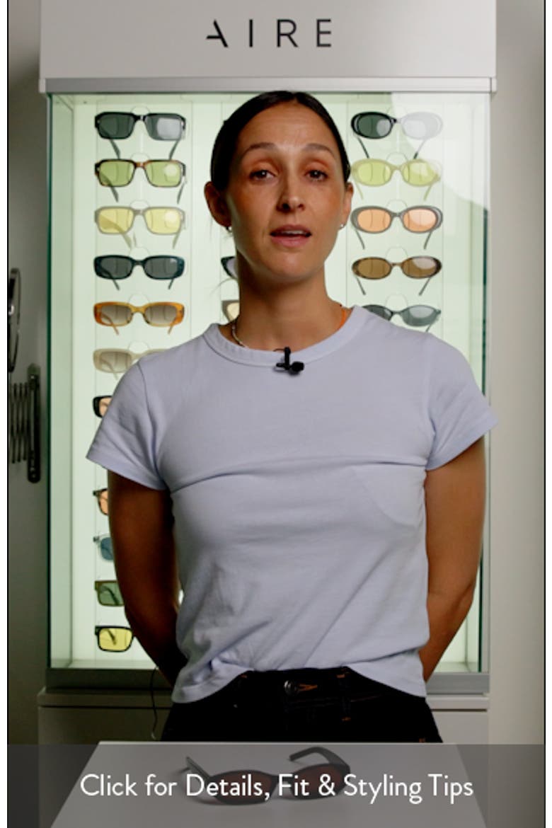 Caellum 52mm Oval Sunglasses video