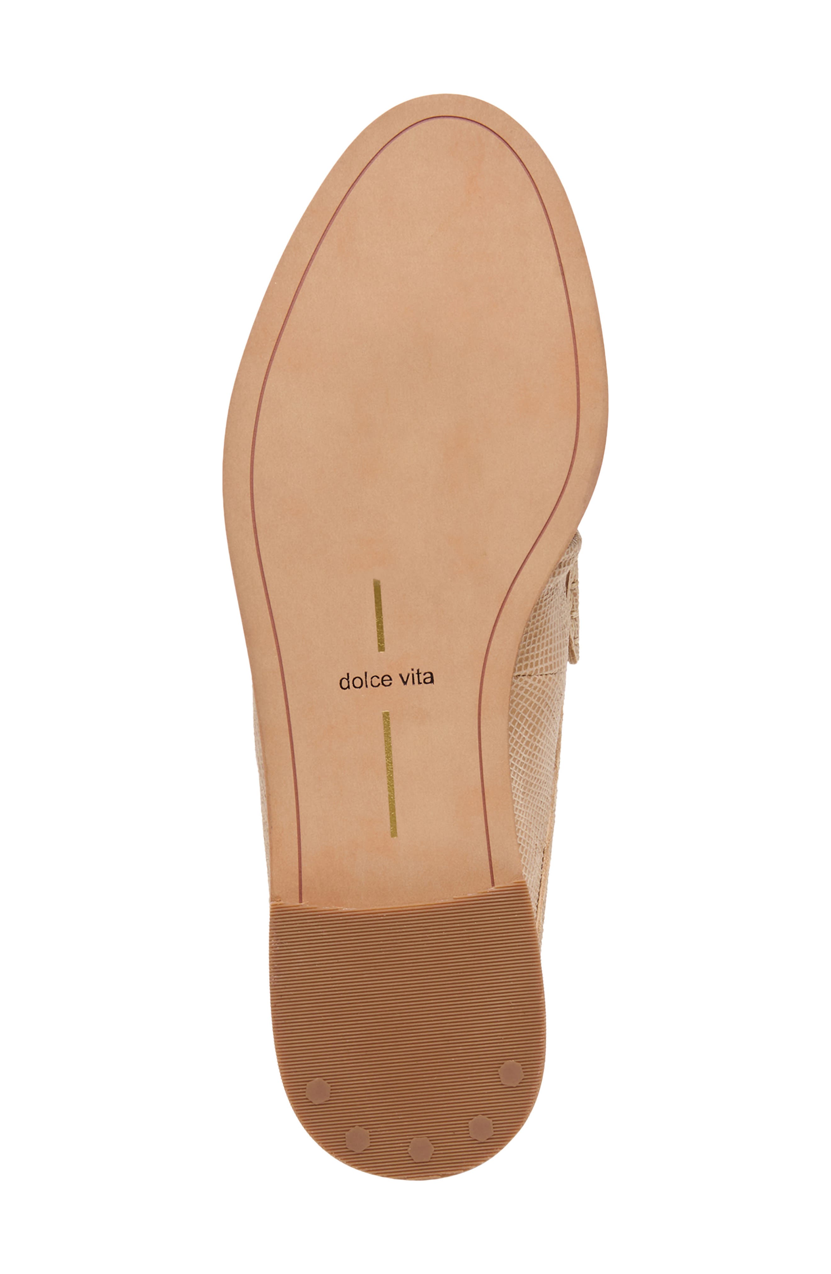 Dolce Vita Betzy Mule, Alternate, color, Latte Embossed Suede