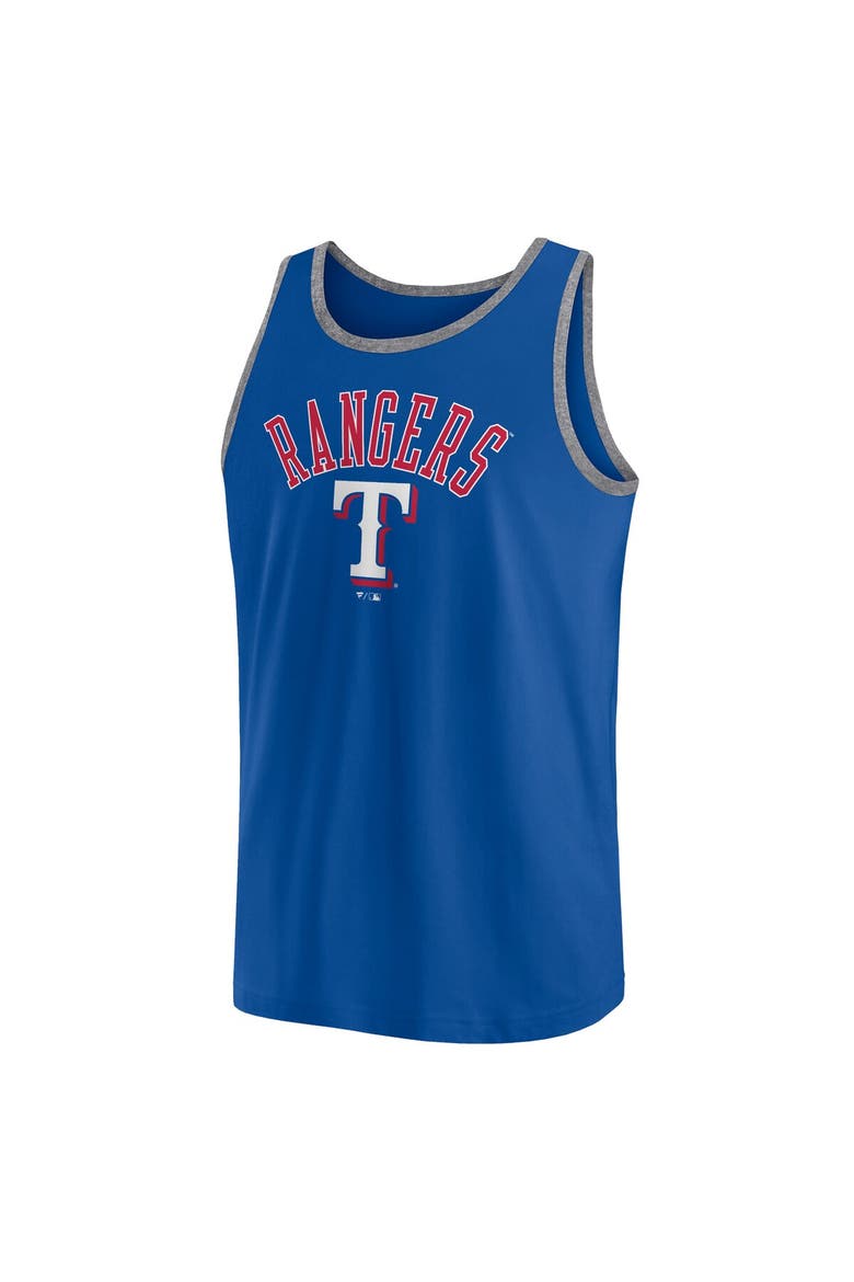 Men's Fanatics Royal Texas Rangers Bet Tank Top, Alternate, color, Royal