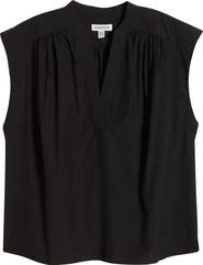 Nordstrom Shirred Cap Sleeve Top