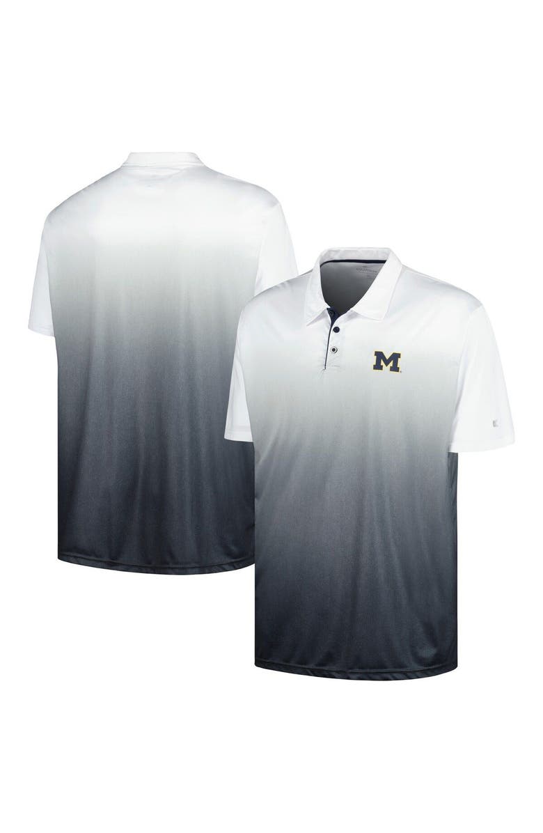 COLOSSEUM Men's Colosseum Charcoal Michigan Wolverines Magic Polo, Main, color, Charcoal