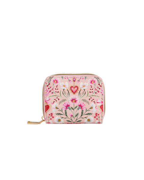 Penelope Floral Heart Small Purse