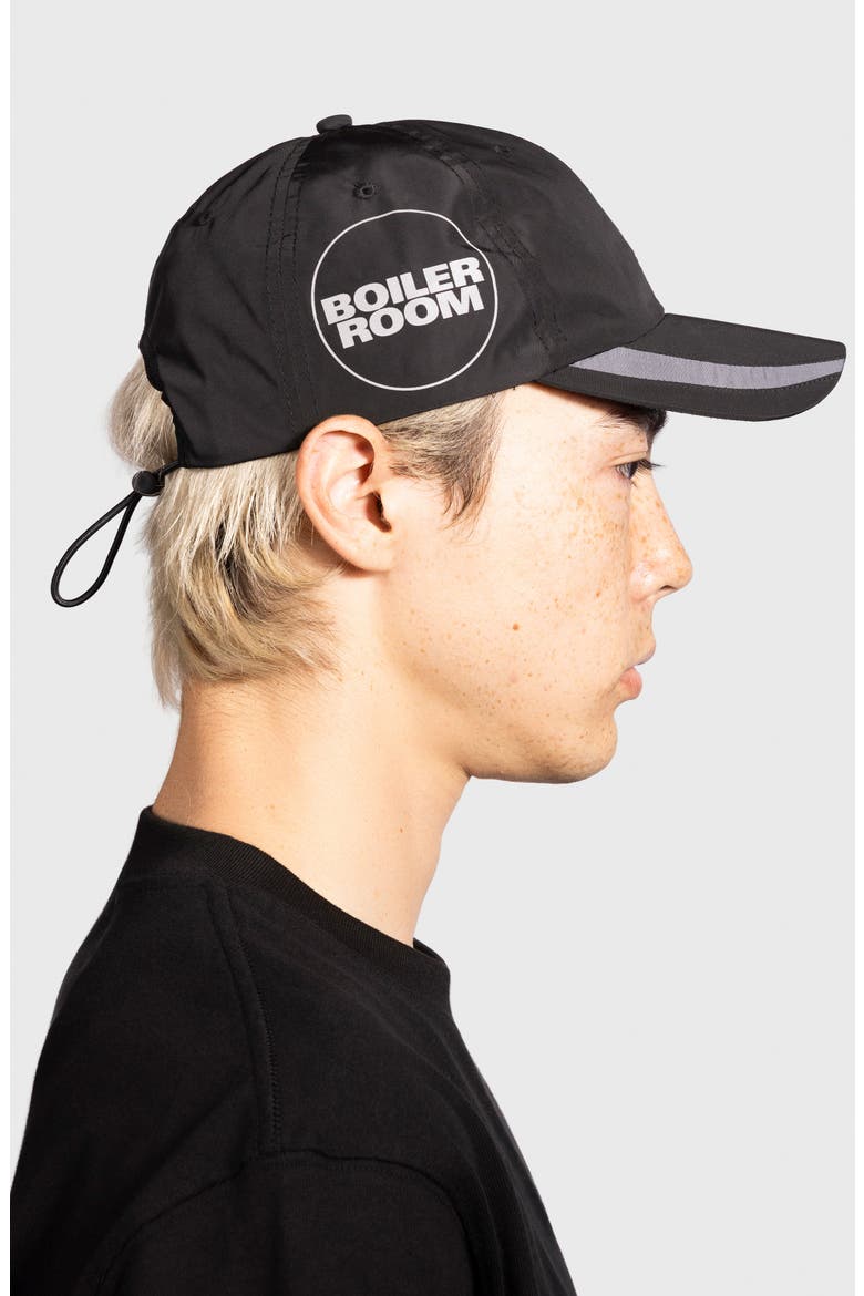 x Boiler Room Sport Baseball Cap, Alternate, color, BLACK