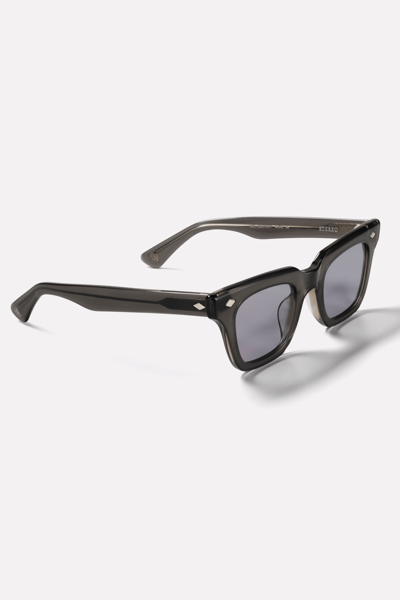 Stereo x Eithan Osborne Sunglasses, Alternate, color, Iced Grey Polished / Grey