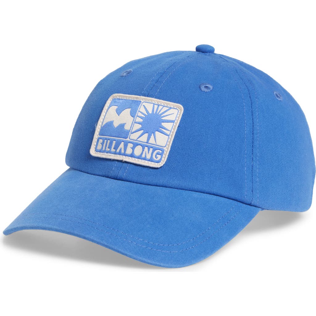 Billabong True Tides Dad Adjustable Baseball Cap In Ultra Marine