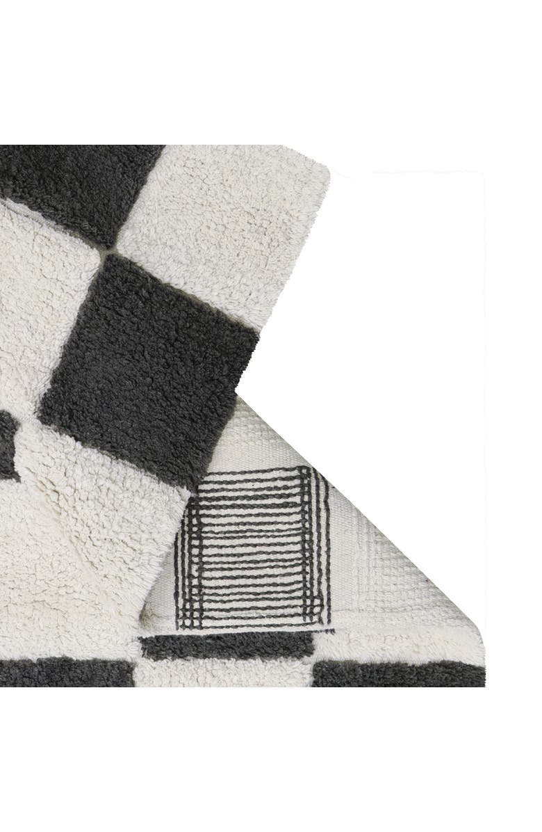 Lorena Canals Washable Rug Kitchen Tiles, Alternate, color, Natural, Dark Grey