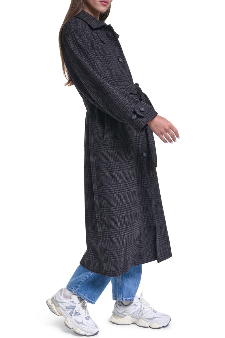 Mac Coat, Alternate, color, BROWN/ BLACK HOUNDSTOOTH