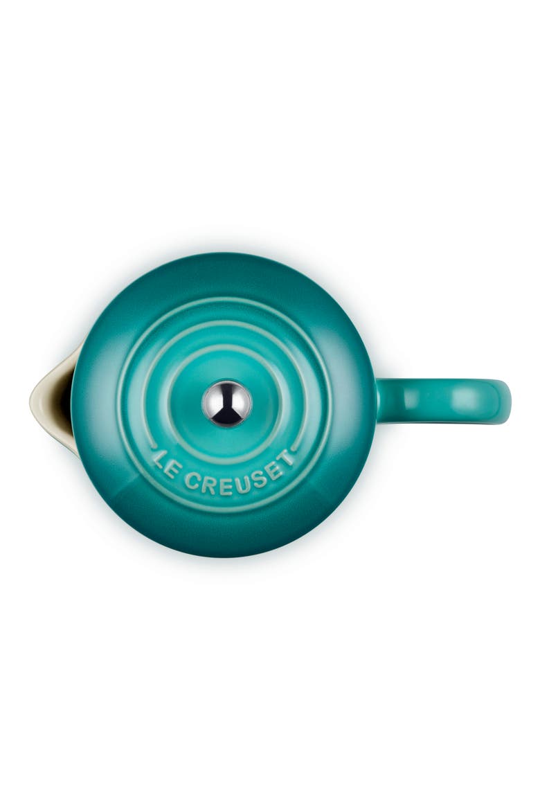 Stoneware French Press, Alternate, color, BLEU RIVIERA