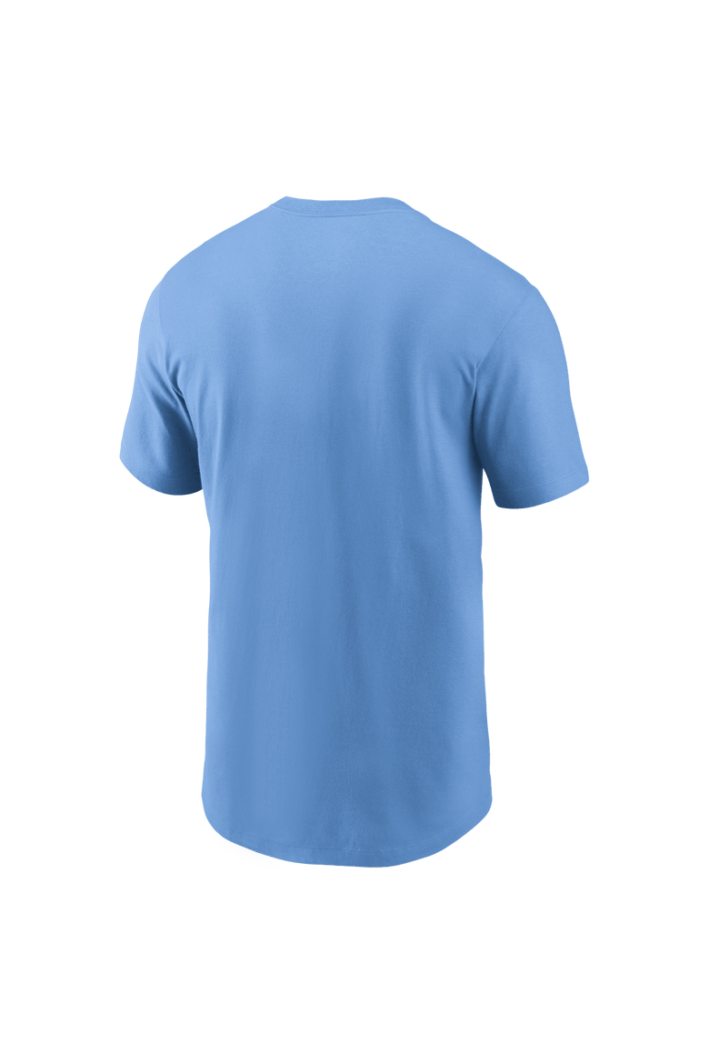Men's Nike  Light Blue Chicago Cubs Alternate Logo T-Shirt, Alternate, color, Light Blue