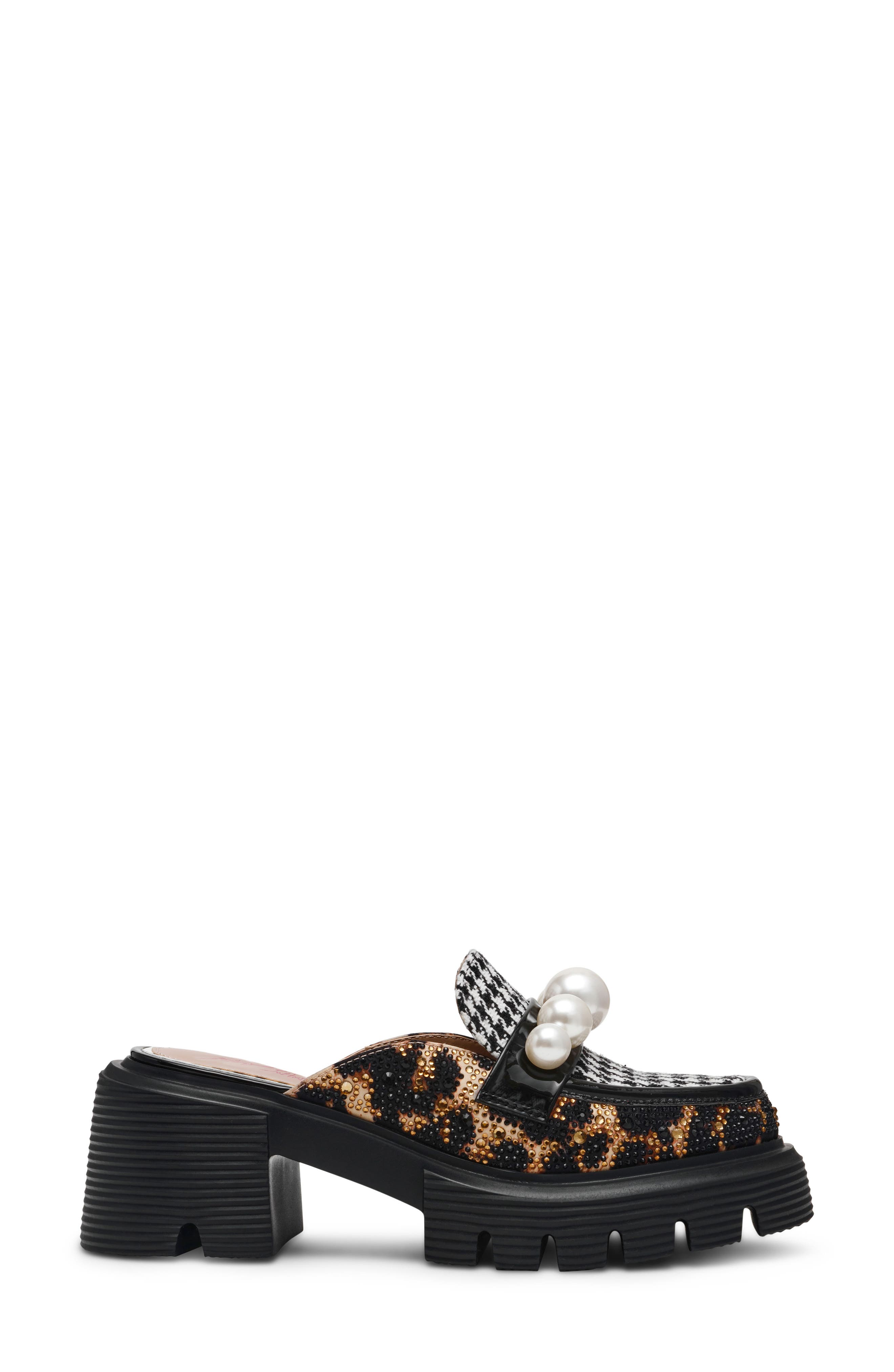 Betsey Johnson Haizel Lug Sole Mule, Alternate, color, 