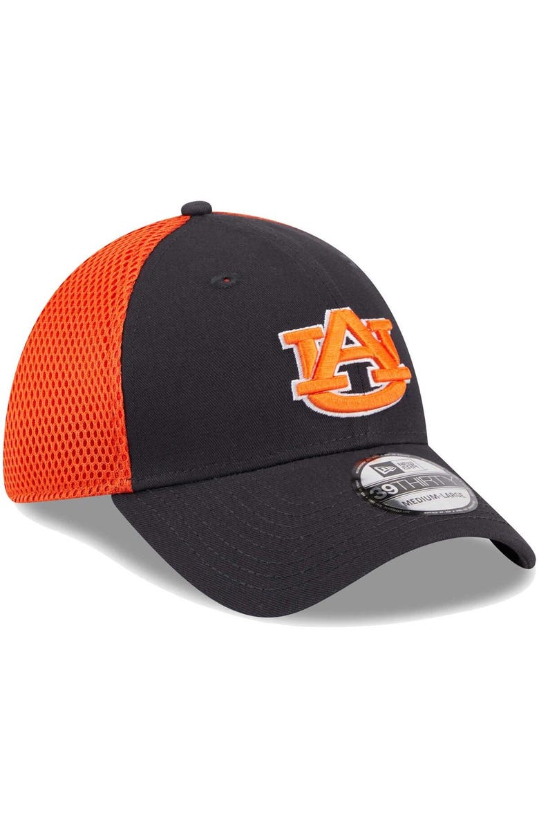 New Era Men's New Era Navy Auburn Tigers Evergreen Neo 39THIRTY Flex Hat, Alternate, color, Navy