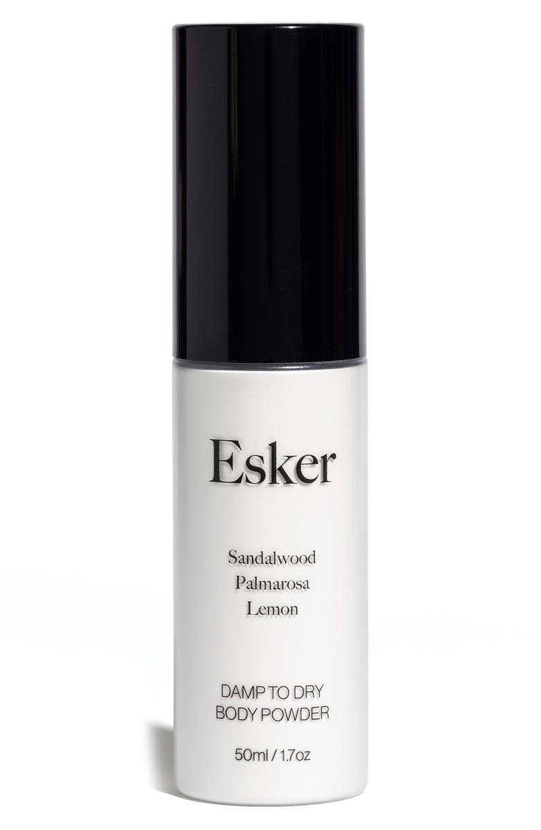 ESKER Damp to Dry Body Powder, Main, color, 