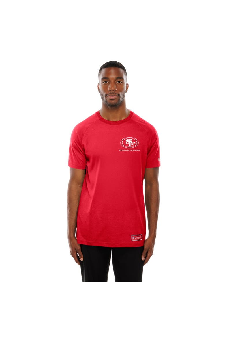 Men's New Era  Scarlet San Francisco 49ers Functional Fandom Reflective T-Shirt, Alternate, color, Scarlet