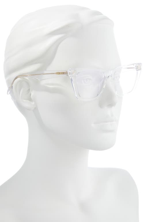 Quay Call The Shots 54mm Cat Eye Blue Light Filtering Glasses