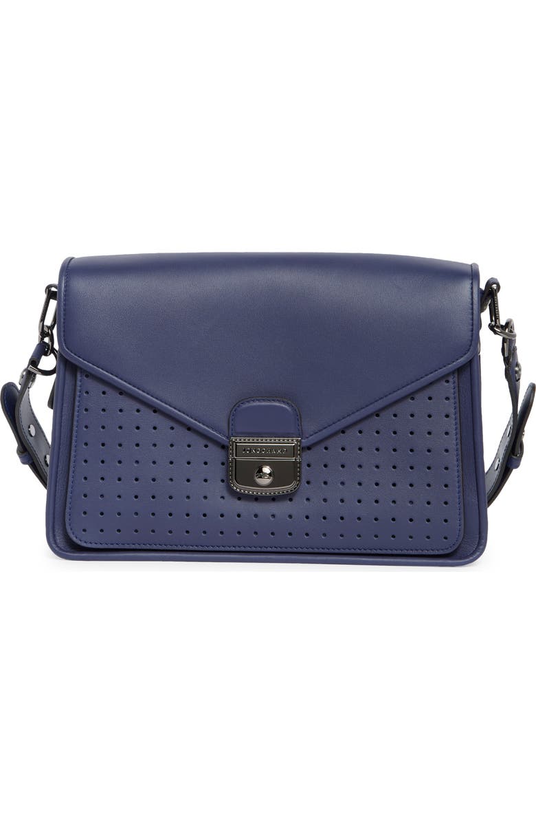 Longchamp Mademoiselle Crossbody Bag, Main, color, Navy