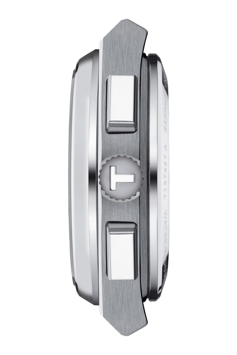 PRX Chronograph Bracelet Watch, 42mm, Alternate, color, GREY