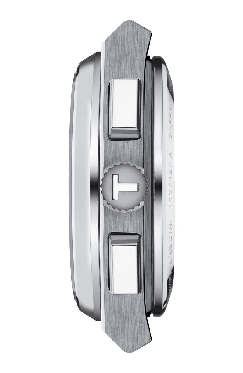 Tissot PRX Chronograph Bracelet Watch, 42mm, Alternate, color, Grey