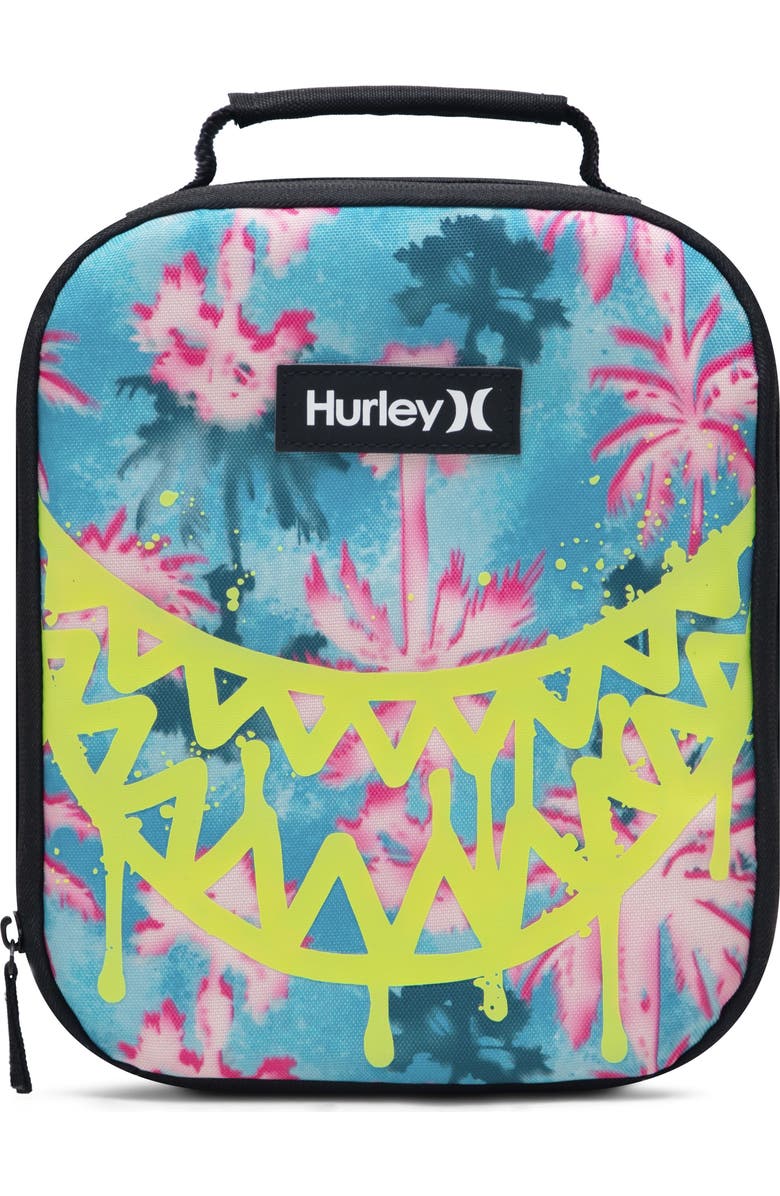 Hurley Shark Bite Lunch Tote, Main, color, Barracuda
